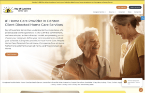 Approved Senior Network® Marketing, a leader in digital marketing solutions for the home care industry, is excited to announce the launch of a new website for Ray of Sunshine Senior Care